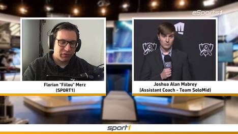 Nach der zweiten Niederlage von Team SoloMid hatte SPORT1 die Möglichkeit, mit Assistant Coach Mabrey zu sprechen.