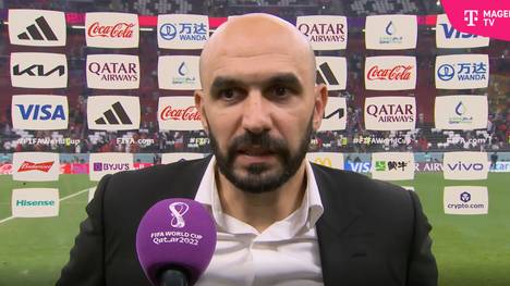 Marokkos Trainer Walid Regragui ist trotz Halbfinalniederlage gegen Frankreich stolz auf seine Mannschaft. Der Nationalcoach kündigt Großes an.