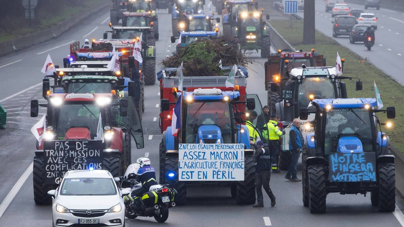 Bauernproteste verhindern Start-Etappe