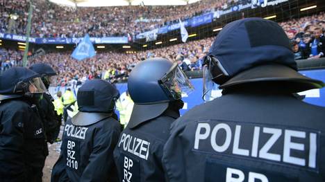 Polizei beim Hamburger SV