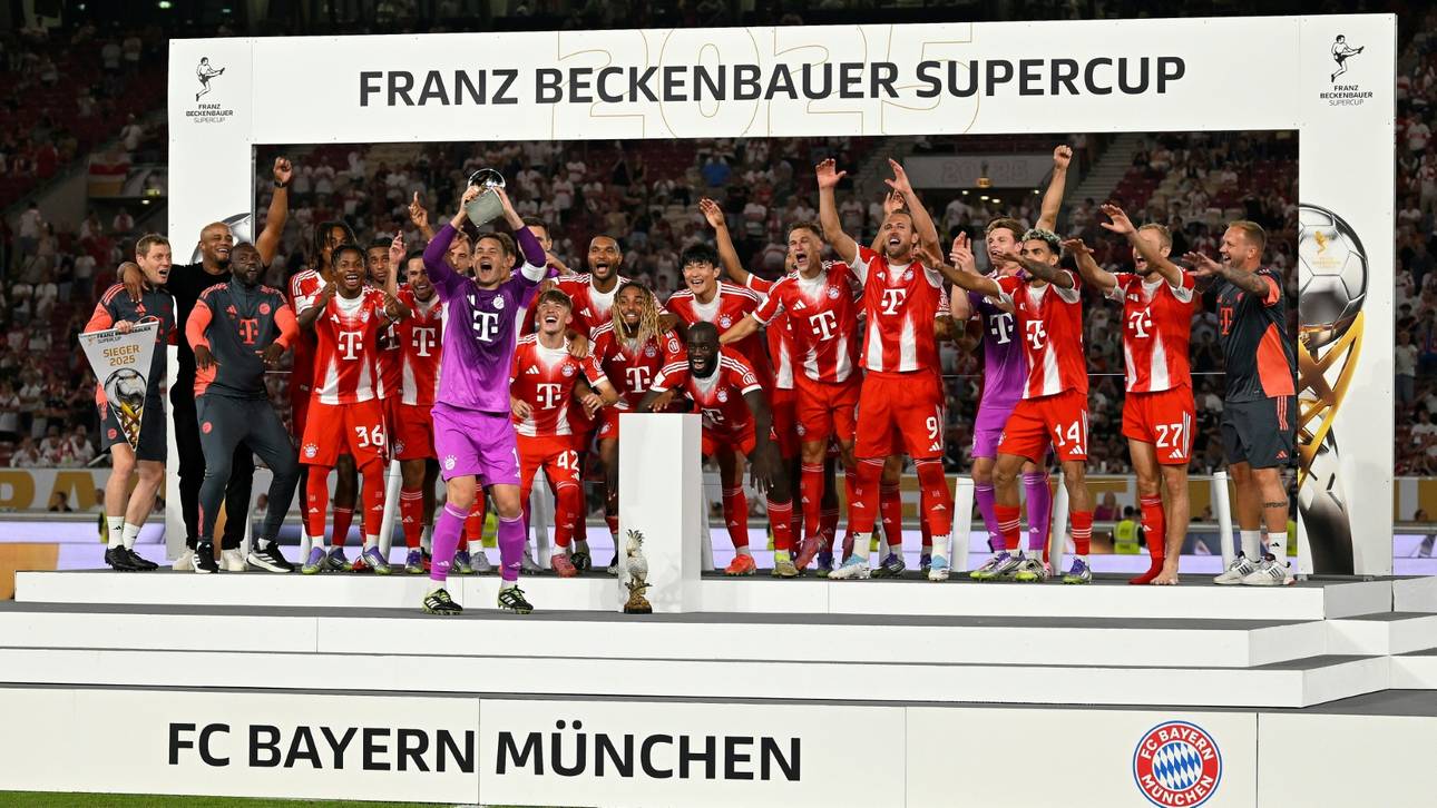 Supercup: Bayern gegen den BVB in Dortmund