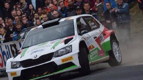 Marijan Griebel startet bei der Rallye Deutschland erstmals in der WRC2