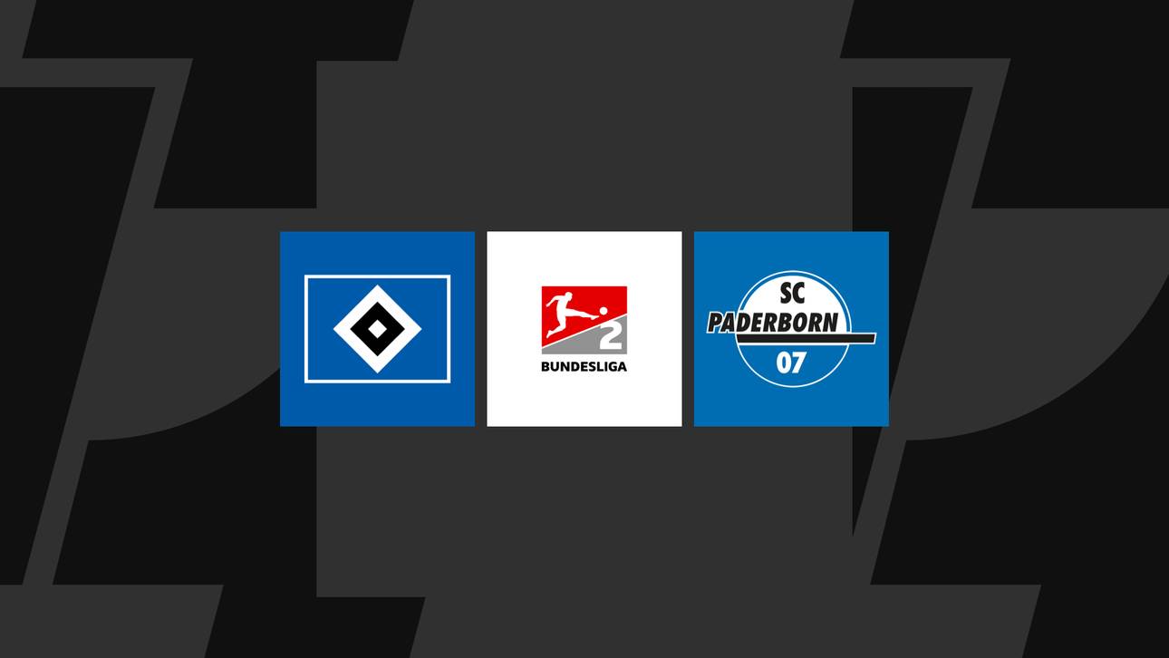 2. Bundesliga heute: HSV gegen Paderborn