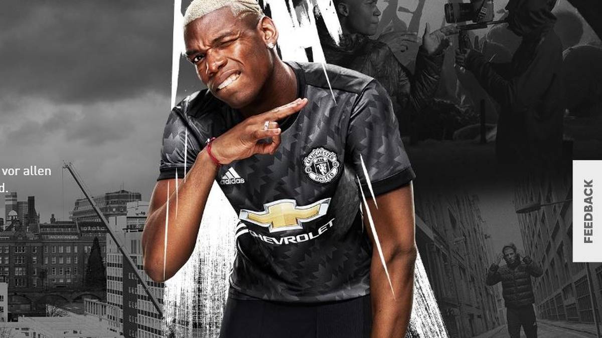 Wer könnte den neuen Dress lässiger präsentieren als Rekord-Transfer Paul Pogba?