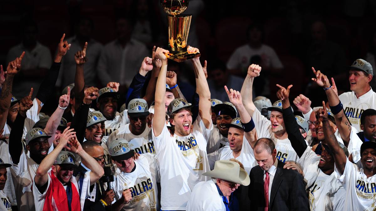 Dirk Nowitzki und seine Dallas Mavericks krönten sich 2011 zum NBA-Champion