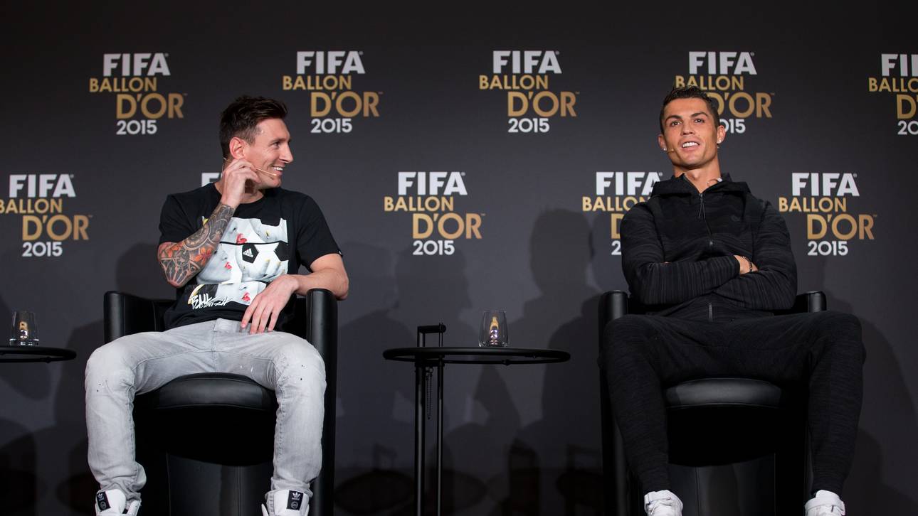 Ronaldo spielt Übersetzer für Messi