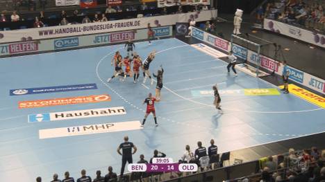 Die HSG Bensheim/Auerbach dominiert den VfL Oldenburg nach Belieben und steht im Finale des DHB-Pokals. Nicht einmal eine Rote Karte kann die Flames aufhalten.