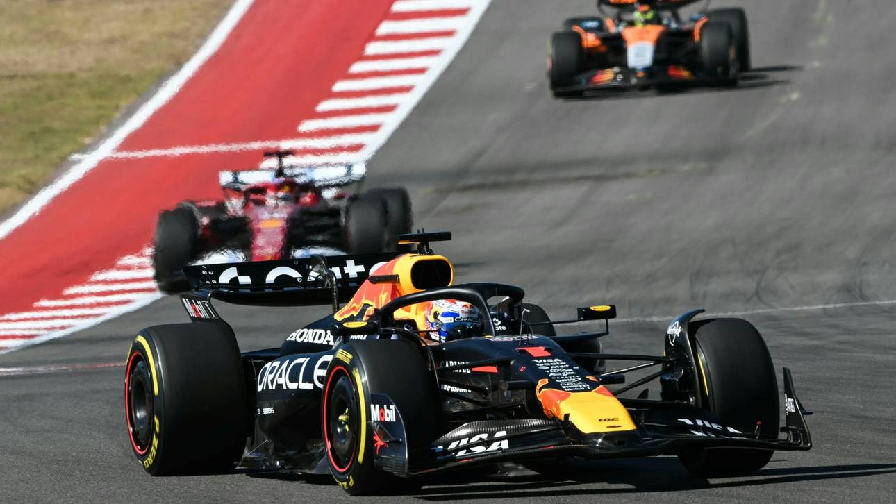 Verstappen in Texas auf und davon – und immer näher dran