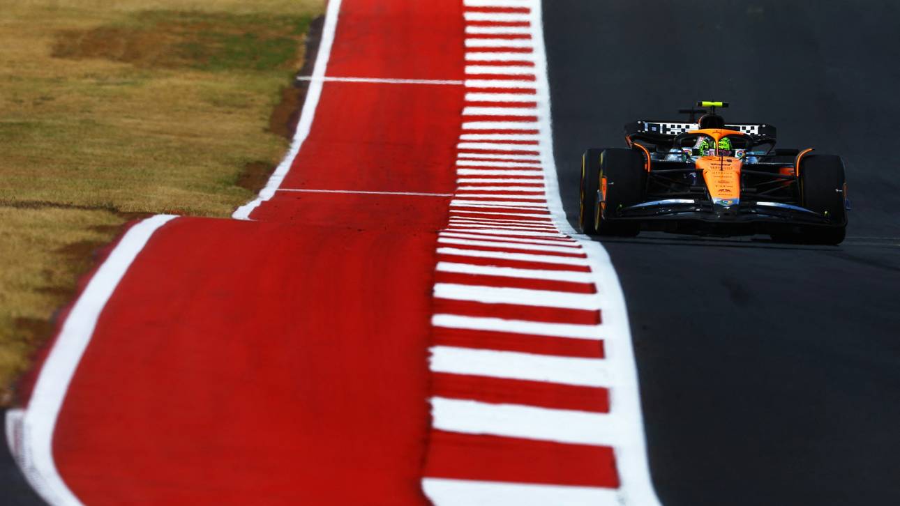 Qualifying in Austin: Norris holt Pole vor Verstappen