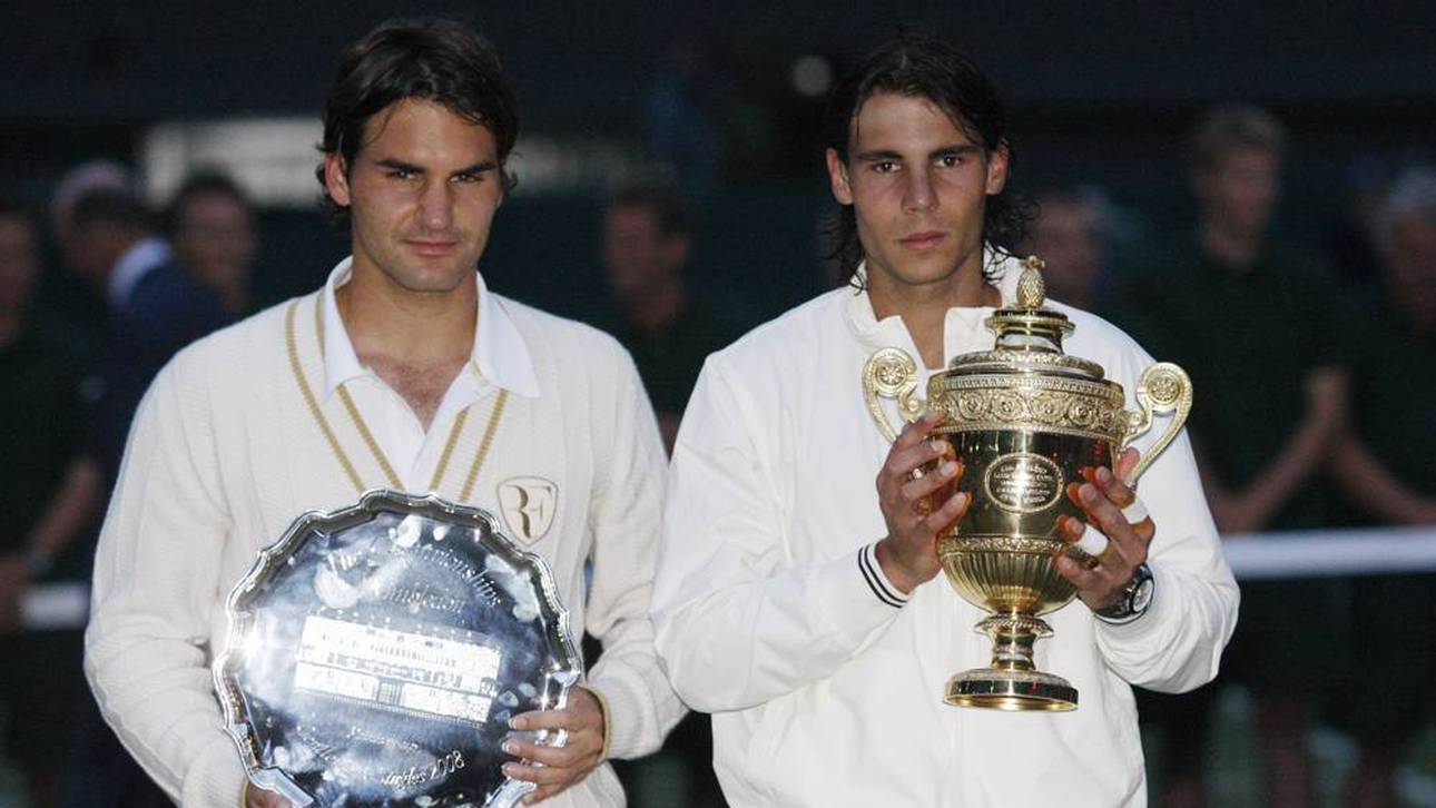 Rafael Nadal gewann nur eines von vier Wimbledon-Duellen mit Roger Federer