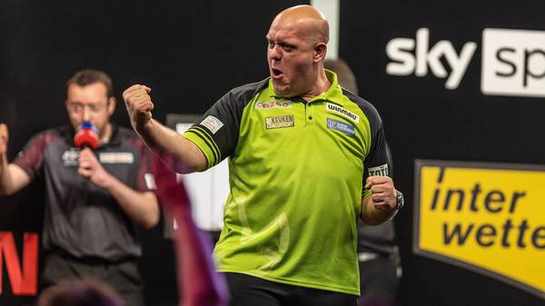 Van Gerwen reagiert auf historischen Meilenstein