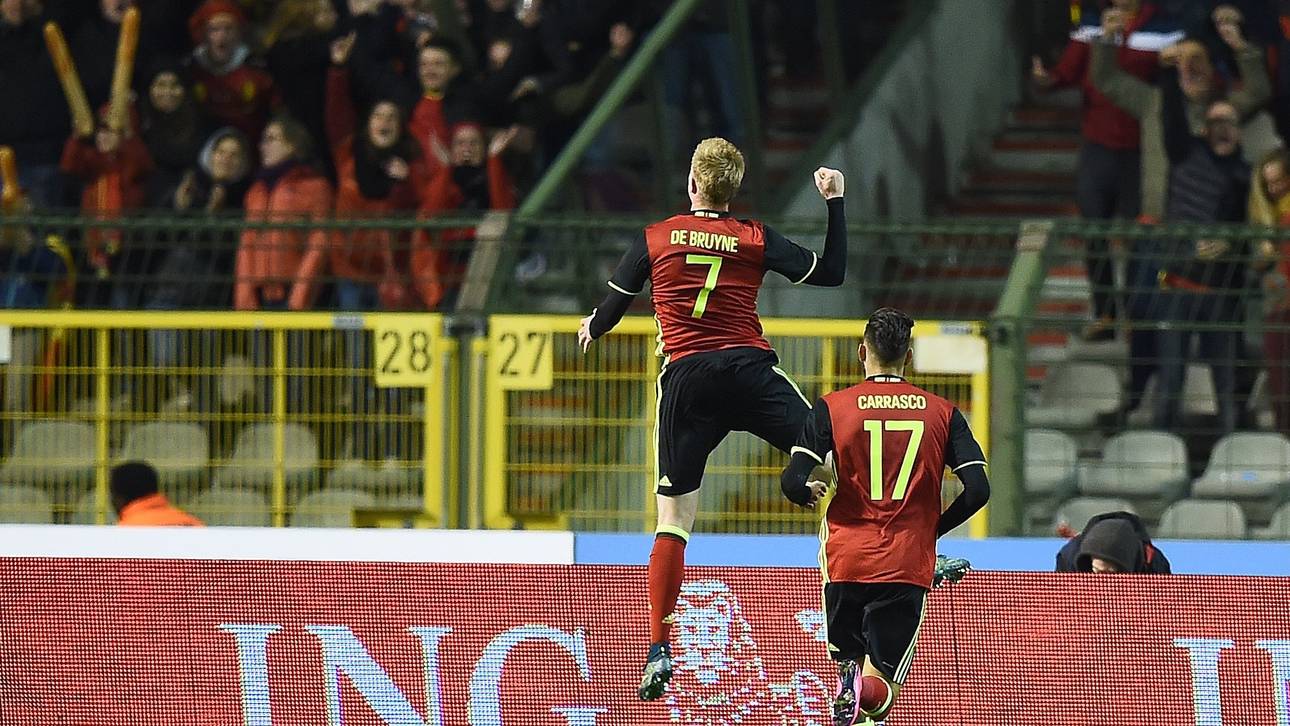 De Bruyne führt Belgien zum Sieg