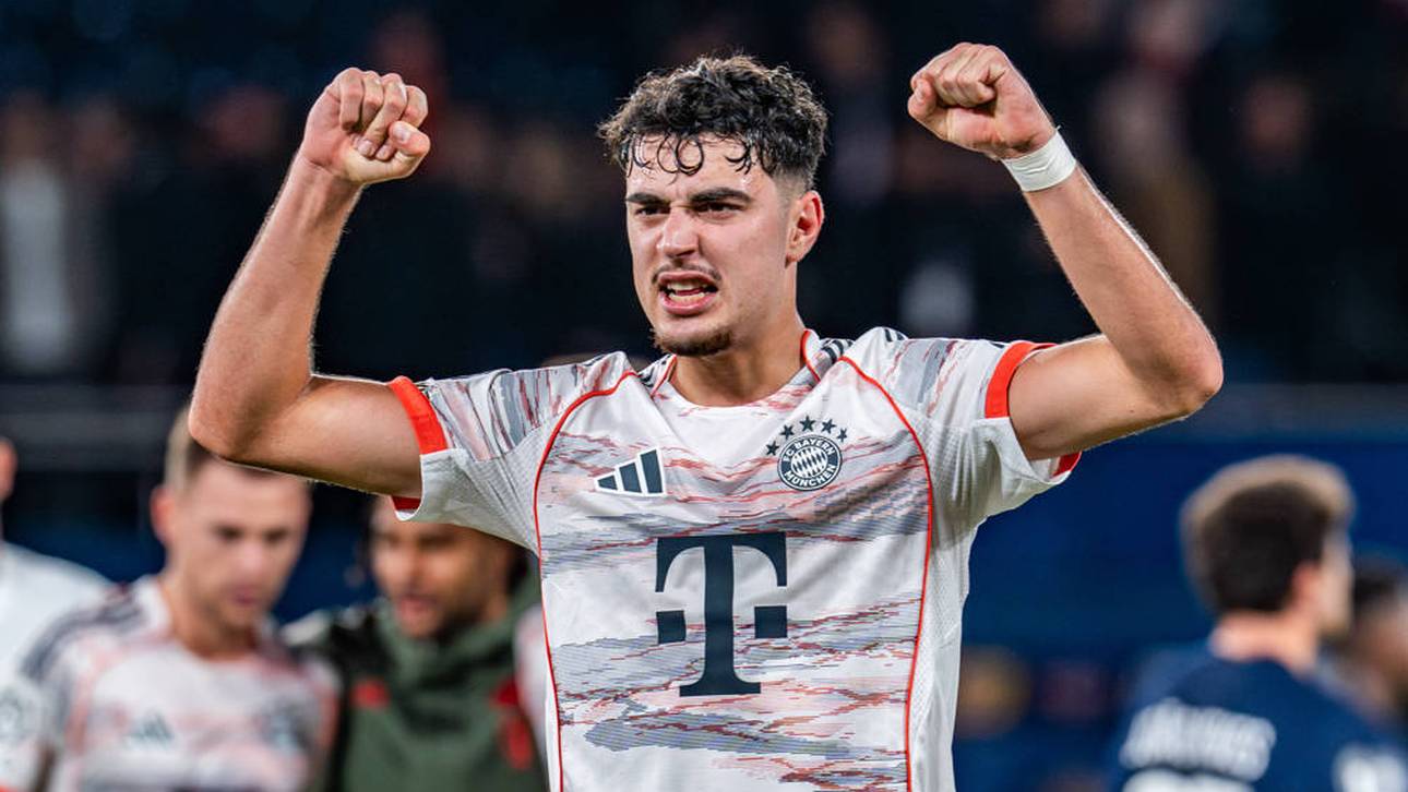 Aleksandar Pavlovic gewann mit Bayern in Paris
