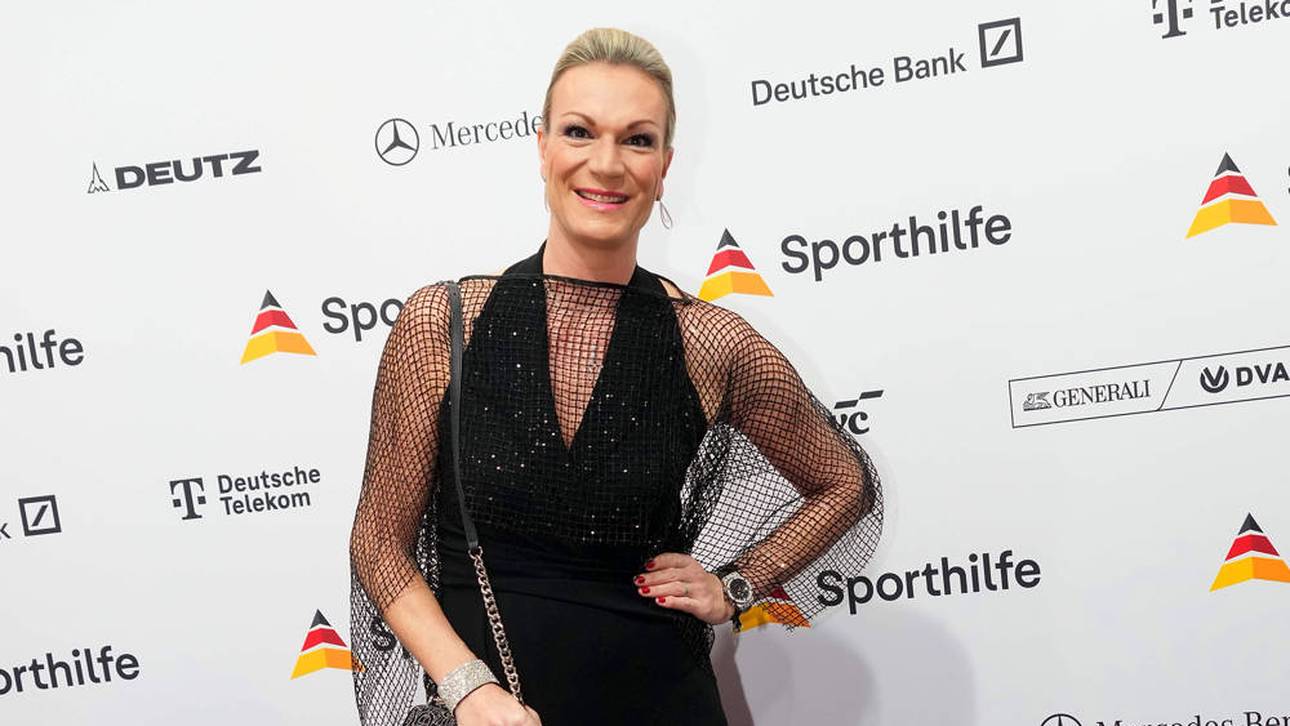 Maria Höfl-Riesch im Februar 2026 beim Ball des Sports in Frankfurt am Main