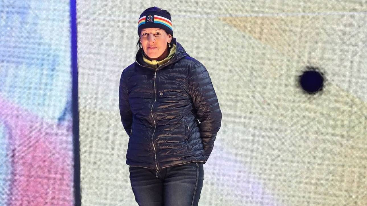 Vreni Schneider beim Weltcup in St. Moritz 2017