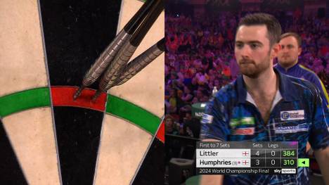 Die Darts-WM 2024 sorgt für einen neuen Rekord! Noch nie wurde das Maximum häufiger gespielt.