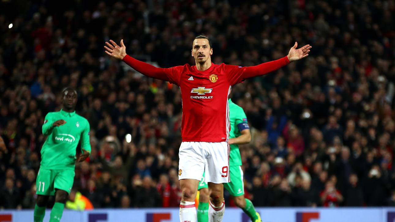 United siegt dank Ibrahimovic-Gala