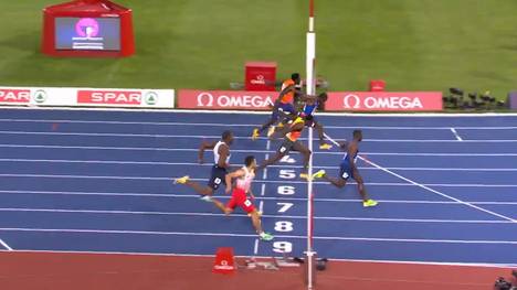Historische Medaille im 100-Meter-Sprint! Owen Ansah hat im Foto-Finish die Nase vorne und beendet ein 40 Jahre lange Warten für Deutschland.