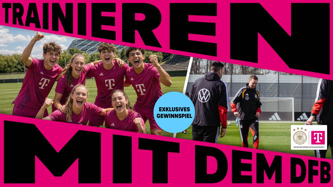 Privattraining mit DFB-Trainerteam zu gewinnen