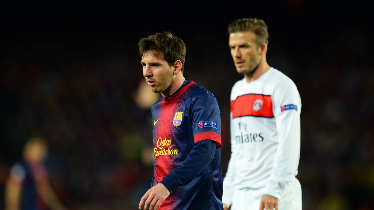 Messi: Beckham statt Rente bei Barca?