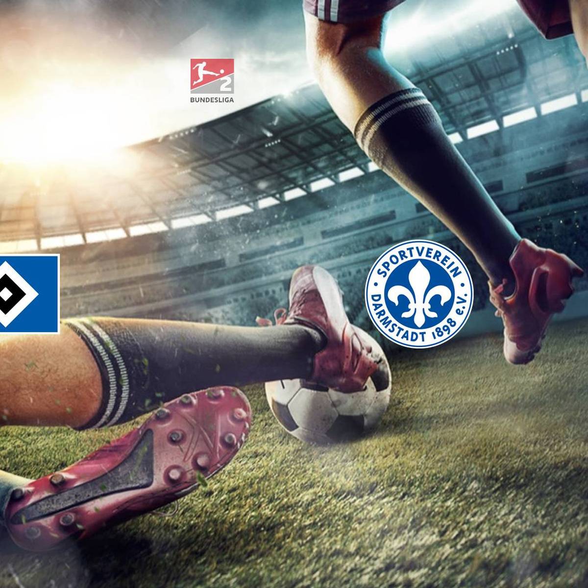 2. Liga: Hamburger SV – SV Darmstadt 98, 1:2 (0:2)