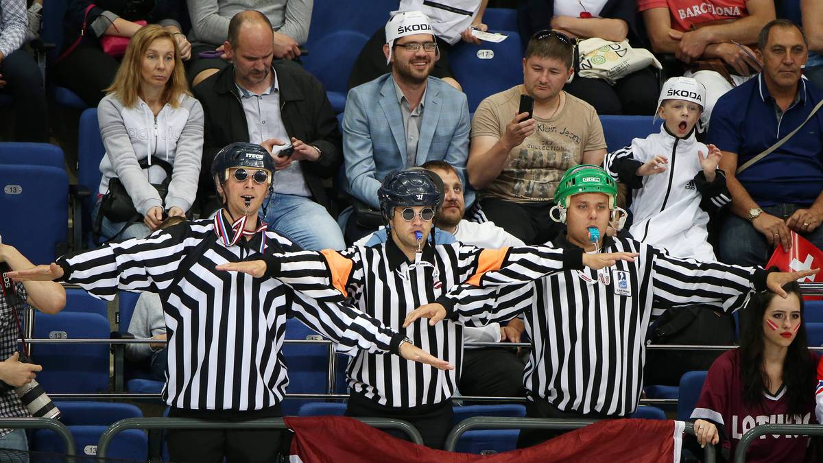 Trotz ihrer originellen Verkleidungen können auch die lettischen Anhänger keinen Einfluss mehr auf das Endresultat nehmen