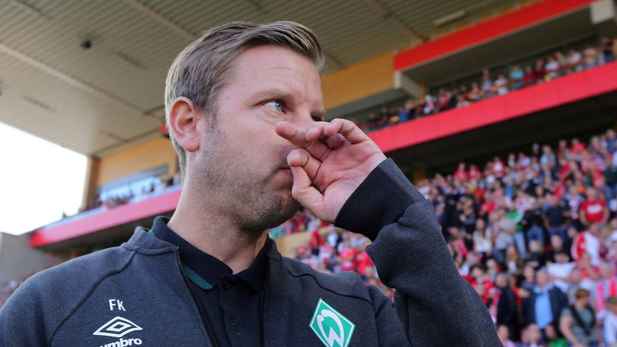 PLATZ 3: Florian Kohfeldt (Werder Bremen) - 1 Gelbe Karte