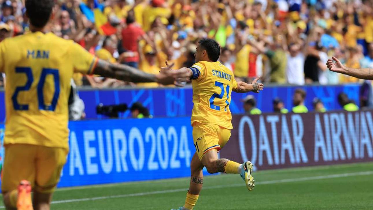 Nicolae Stanciu war der gefeierte Mann bei Rumänien