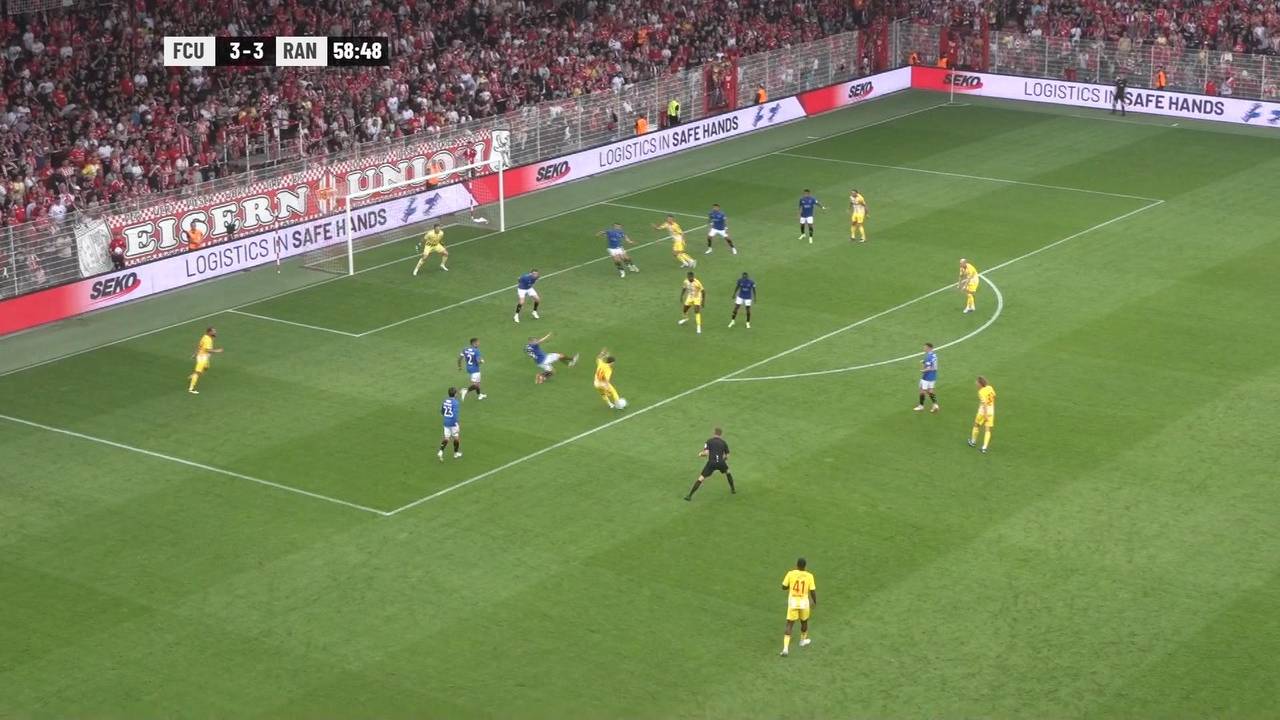 1. FC Union Berlin - Glasgow Rangers (4:4): Tore & Highlights | Testspiel
