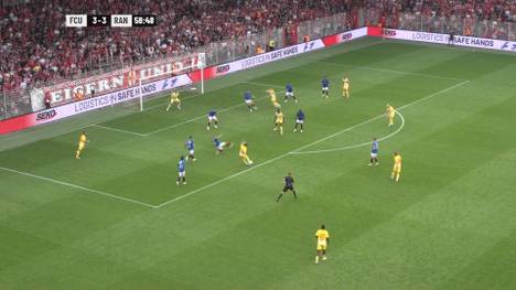 An der ausverkauften Alten Försterei bietet Union Berlin im Testspiel gegen die Glasgow Rangers eine wilde Tor-Party. Auch die Treffer können sich sehen lassen.