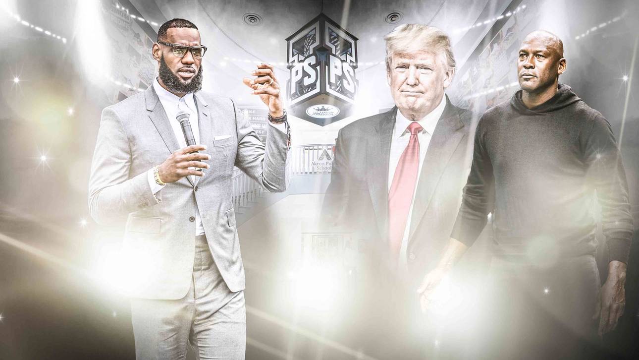 Wo Jordan in LeBrons Schatten steht