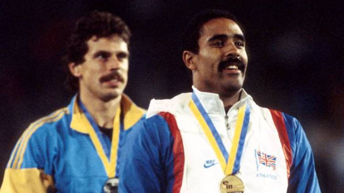 Jürgen Hingsen war nicht nur bei der EM 1986 zweiter Sieger hinter Daley Thompson