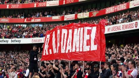 Die Arsenal-Fans gedachten des ermordeten Daniel Anjorins