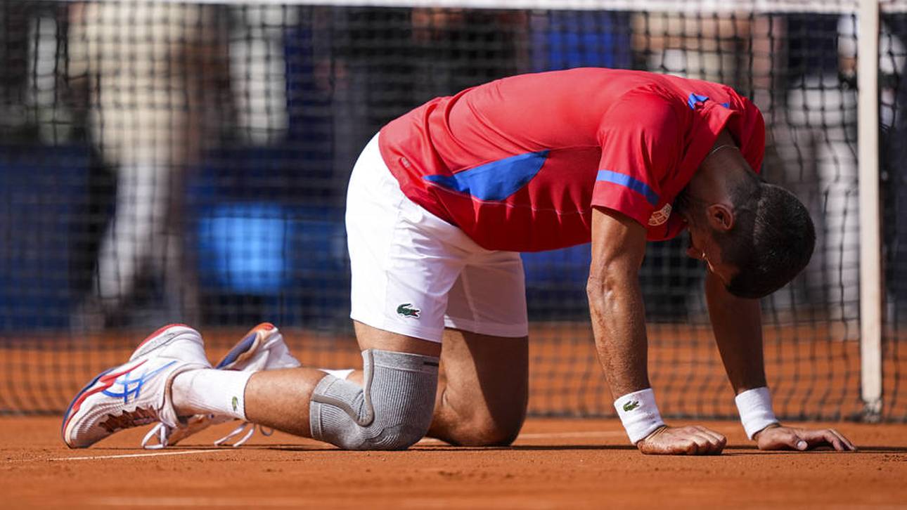 Djokovic erklärt seinen Weinkrampf