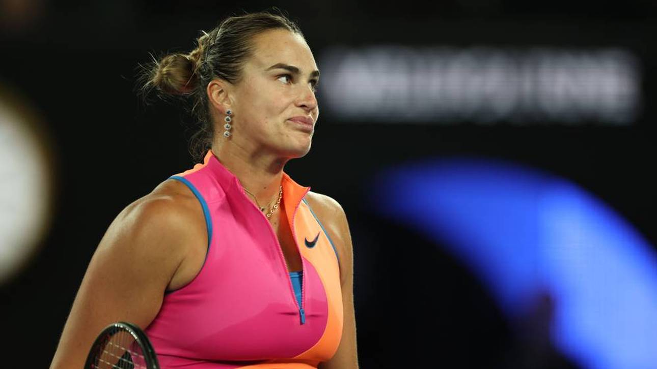 Sabalenka gibt Triumph aus der Hand