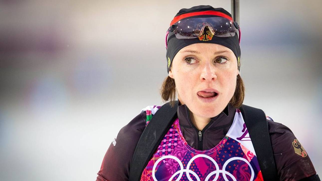 Ex-Biathlon-Star von Kühen gejagt