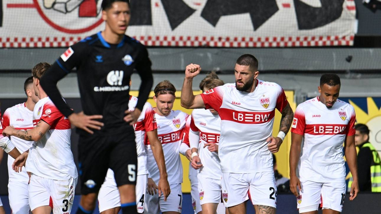 Viel Kampf: Stuttgart siegt in Paderborn