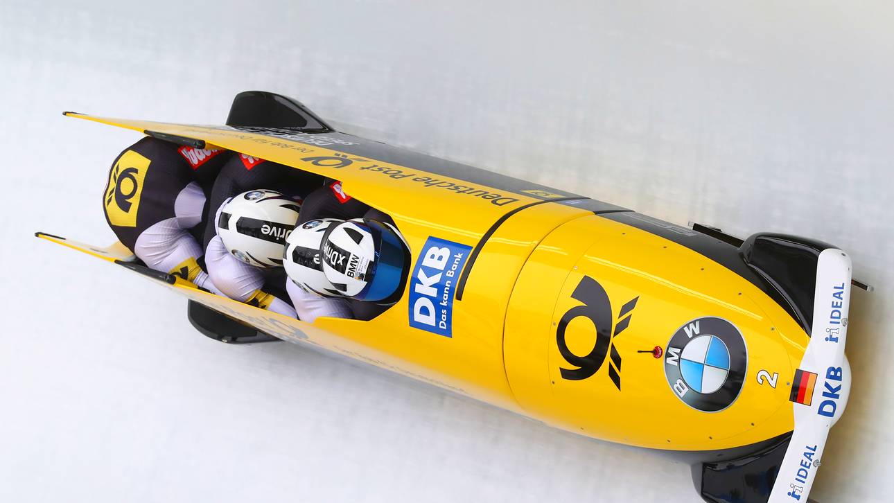 Doppel-Gold für deutsche Bob-Fahrer