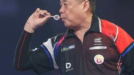 Bei der Darts-WM ausgeschieden: Fanliebling Paul Lim