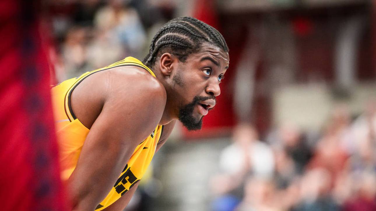Ariel Hukporti spielte 2023/2024 für die MHP Riesen Ludwigsburg