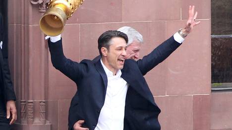 DFB-Pokal: Bayern-Trainer Niko Kovac auf den Spuren von Thomas Schaaf, Niko Kovac feierte in der vergangenen Saison den Pokalsieg mit Eintracht Frankfurt