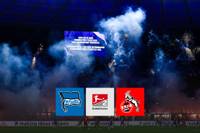 Große Namen, große Stimmung! Hertha BSC und der 1. FC Köln begegnen sich im Berliner Olympiastadion vor Gänsehaut-Kulisse - aber die in der Liga zuletzt taumelnden Gäste erweisen sich als Partycrasher.