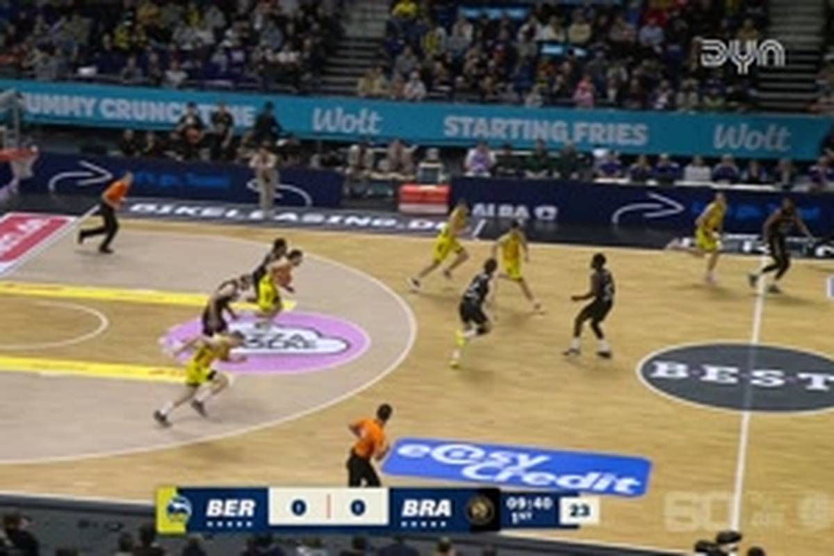 Spiel Highlights zu ALBA BERLIN - Basketball Löwen Braunschweig