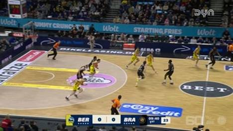 Spiel Highlights zu ALBA BERLIN - Basketball Löwen Braunschweig