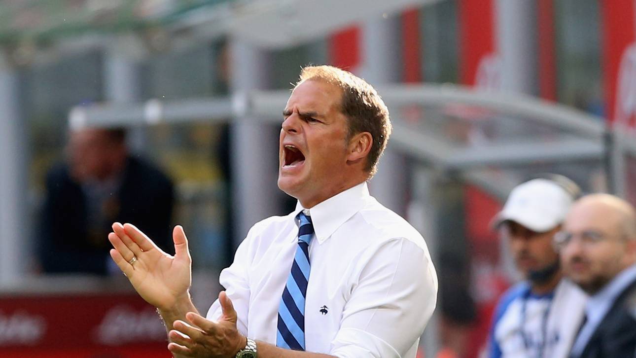 Inter: De Boers Stuhl wackelt