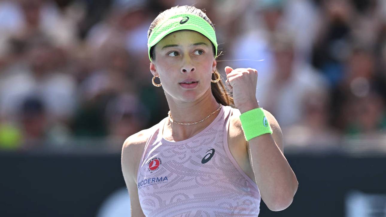 Heldenhafte Szene bei Australian Open