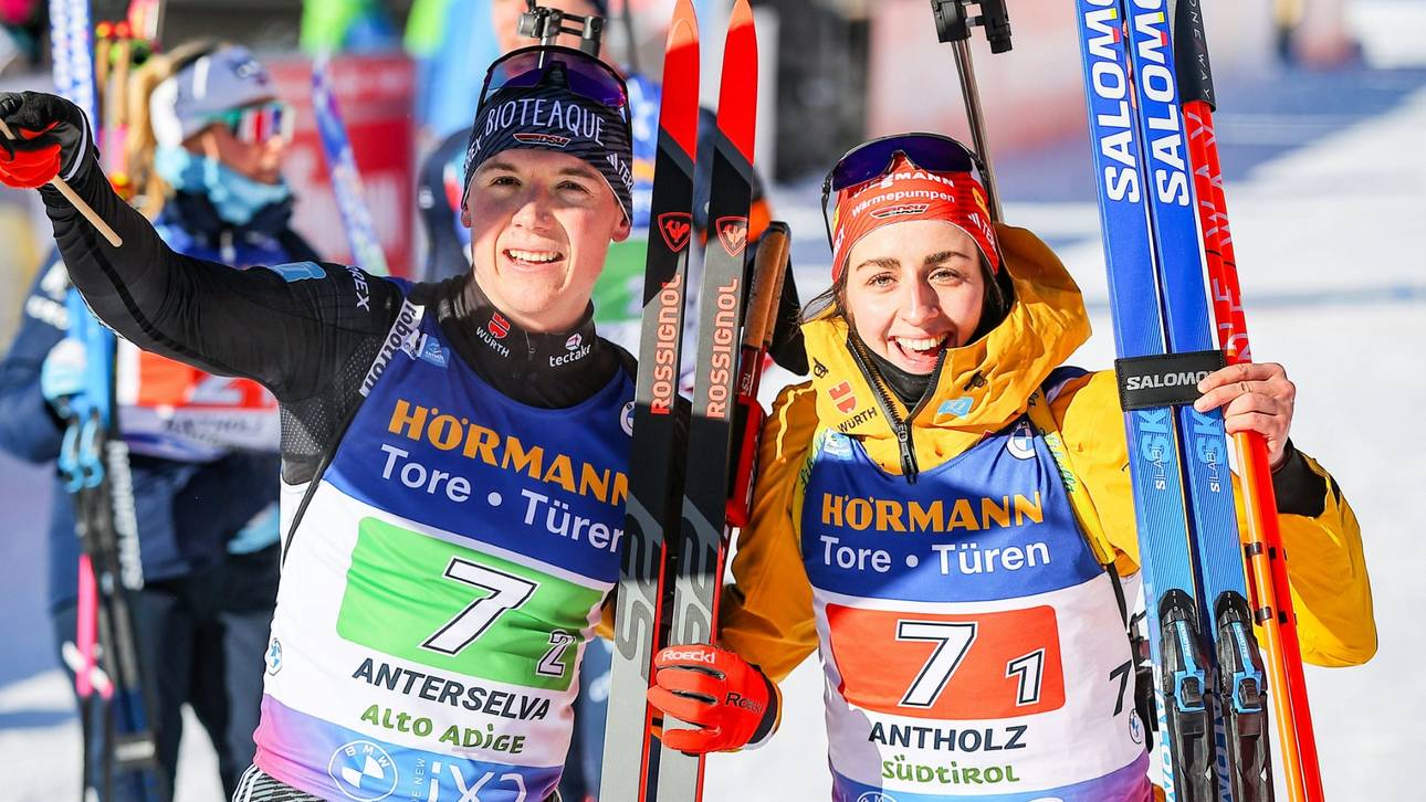 Fast makellos: Voigt und Strelow feiern Sieg in Antholz