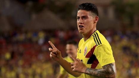James erzielte die 1:0-Führung für Kolumbien gegen die USA