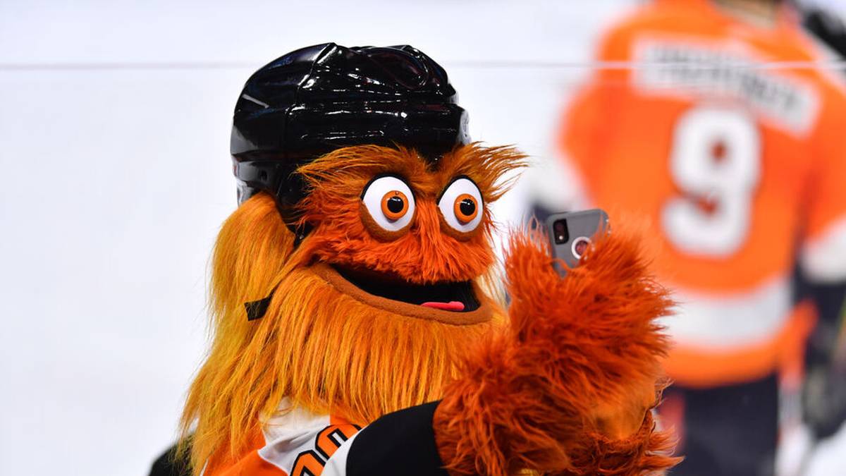 Gritty heißt das Maskottchen der Philadelphia Flyers