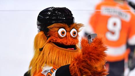 Gritty heißt das Maskottchen der Philadelphia Flyers